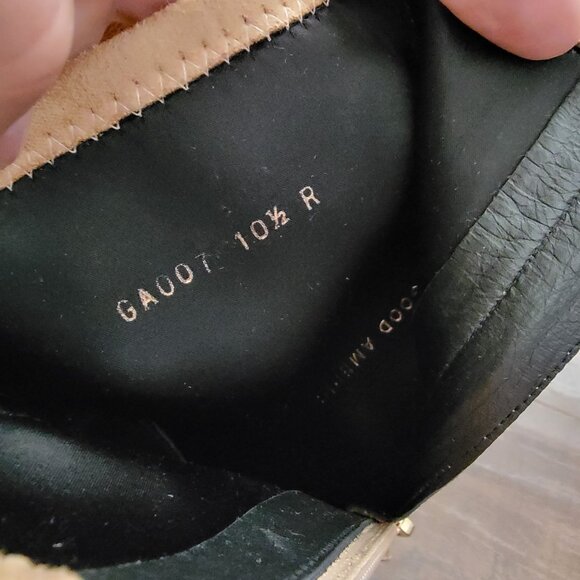 NEW Good American The Icon Stiletto Sock Boots Womens 10.5 Faux Suede Chic - Picture 9 of 9